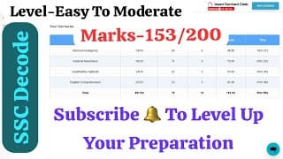 Oliveboard SSC CGL Tier-1 Live Mock 01-02 Feb #ssccgl #mocktest #exampreparation  #mocktest #ssc